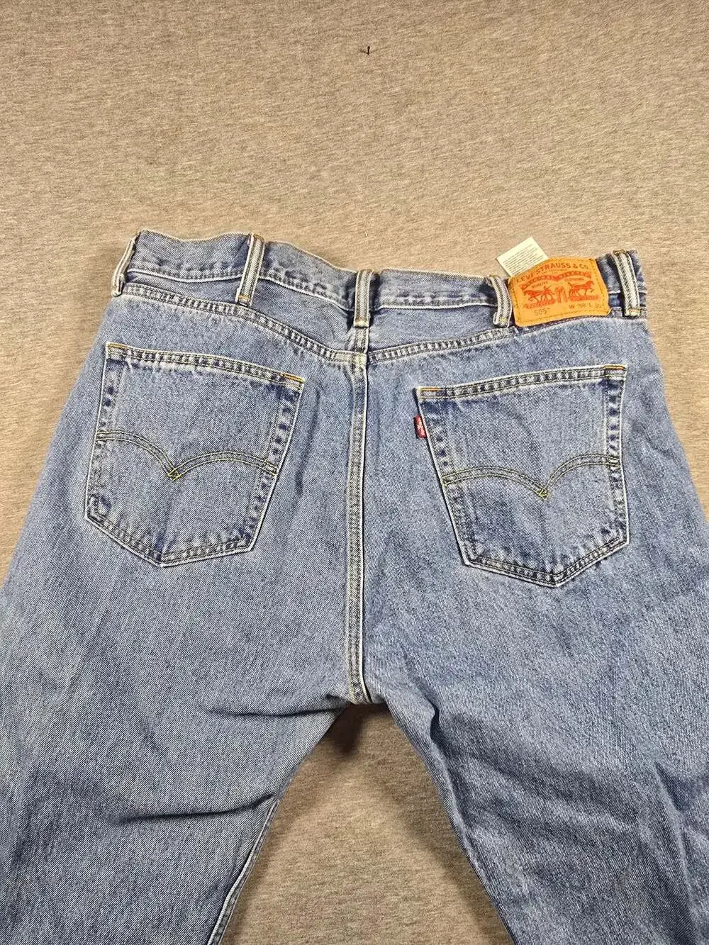 Levi's 505 Regular Fit Straight Leg Jeans